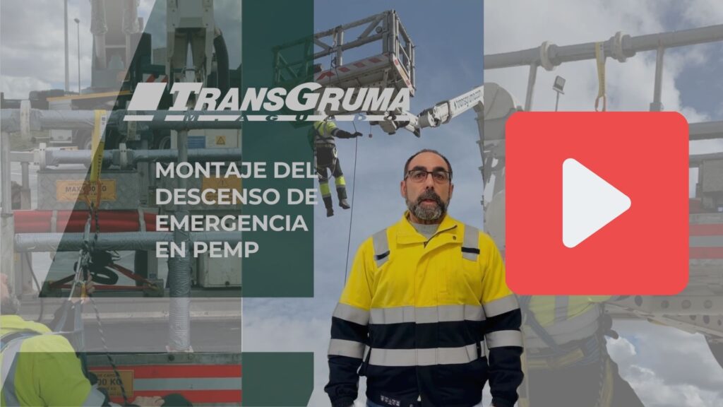 Descenso de emergencia en una PEMP