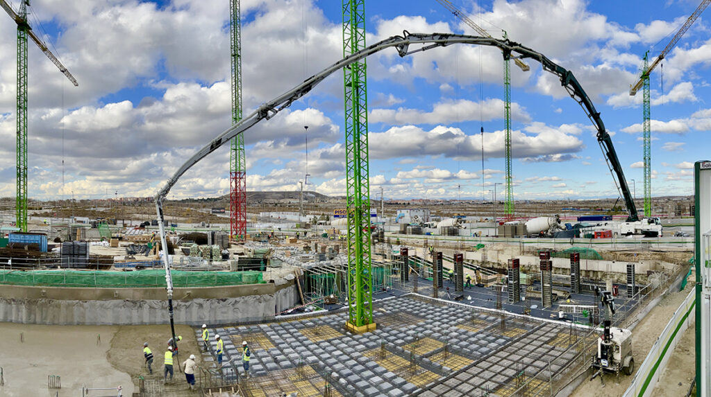 Bombeo de hormigón Madrid