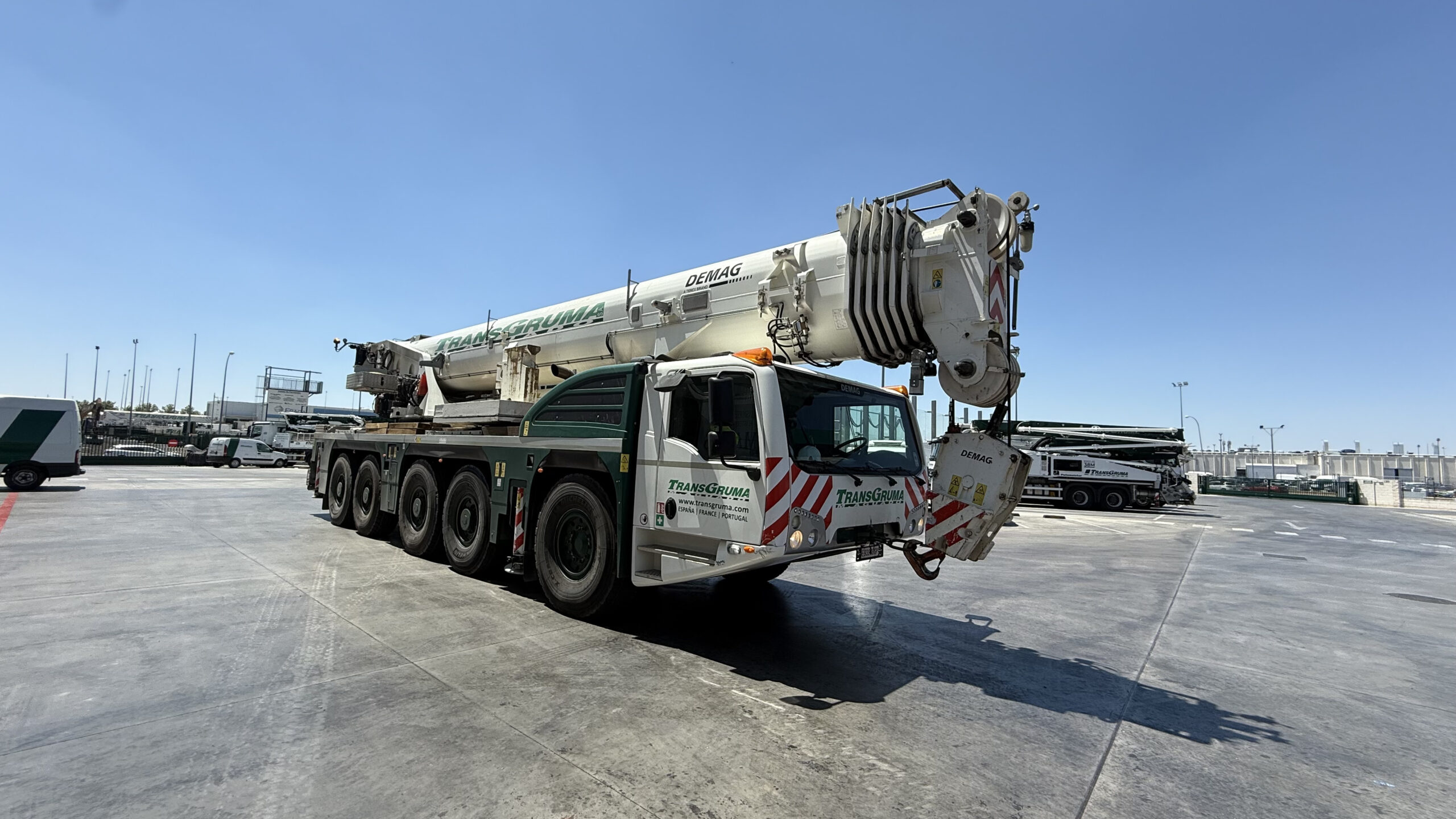 grúa demag 250 en venta