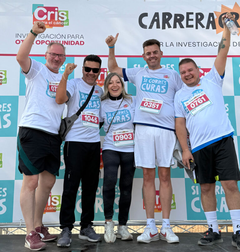 Equipo Transgruma en Carrera Cris Cáncer