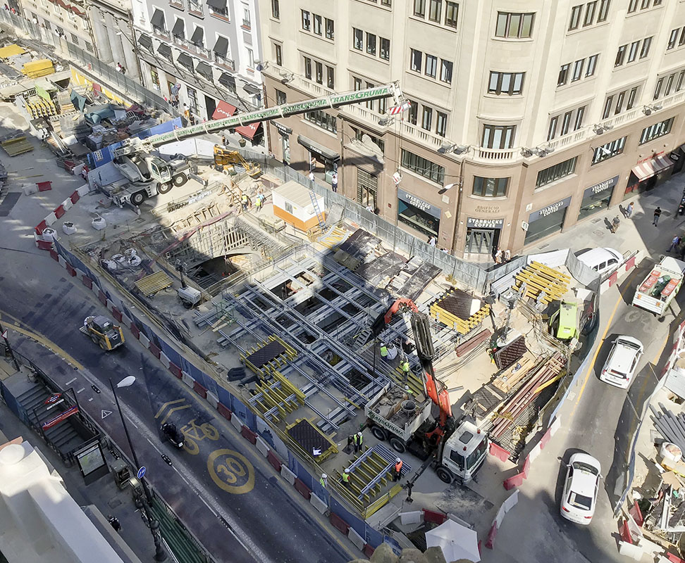 Estación Metro Plaza Sevilla _ Madrid