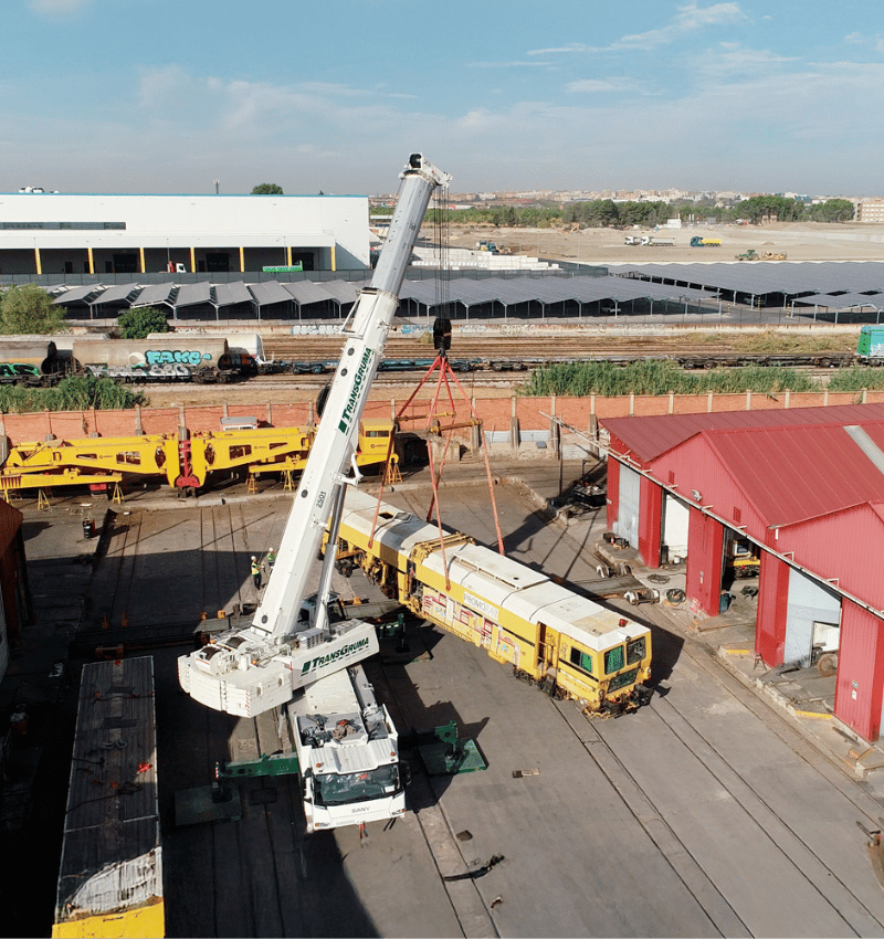 alquiler grua telescopica