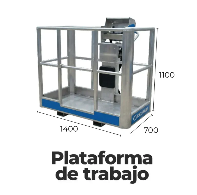 Cesta de trabajo de pemp 15m